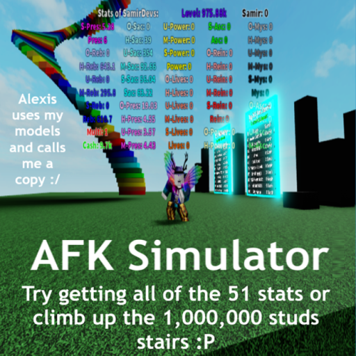 AFK Simulator official Roblox game thumbnail