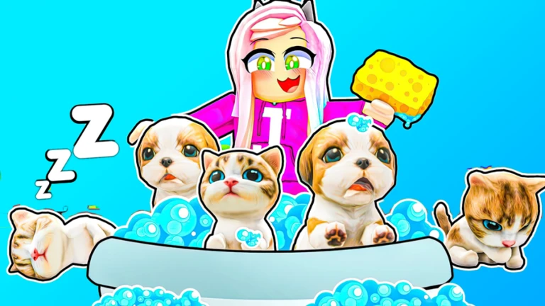 More About Cat Washing Tycoon, Image source: Roblox.com