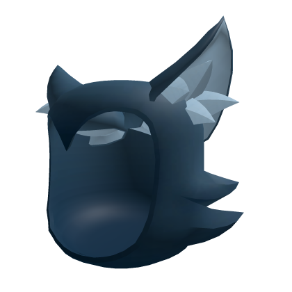 Blue Werewolf Mask