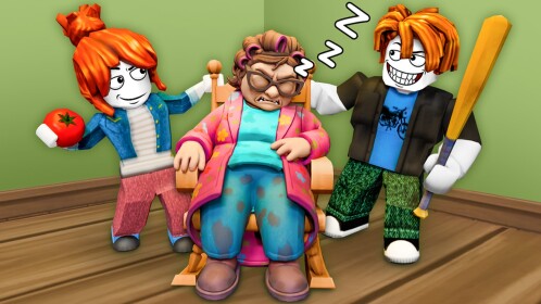 Last to Wake Grandma Wins