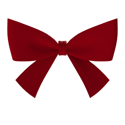 Big Red Hair Bow Roblox item