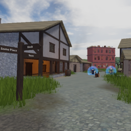 just a village