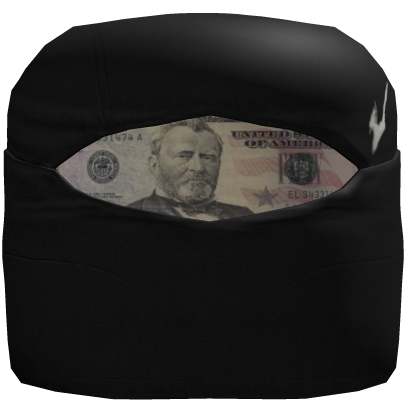 All I See Is 50s Ski Mask - Black Roblox item