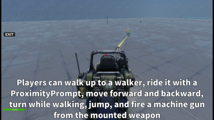 CombatWalker(Rideable Battle Mechs) preview 3