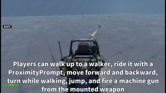 CombatWalker(Rideable Battle Mechs) preview 3