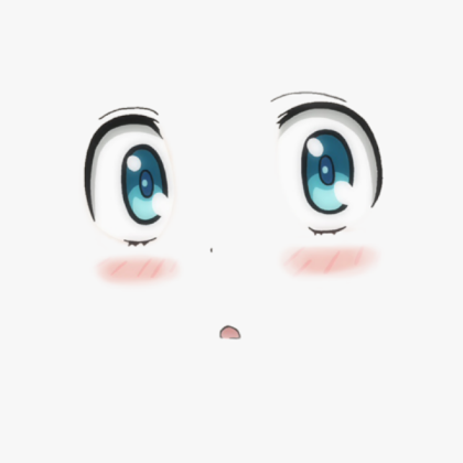 Anime Face Cute Roblox decal