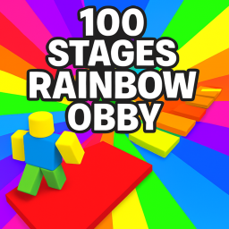 100 Stages Rainbow Obby🌈  (NEW)