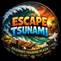 Escape Tsunami for Brainrot Trading Plaza