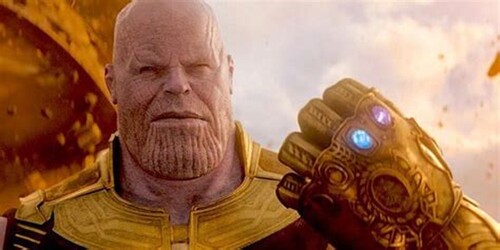 Thanos figting