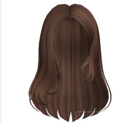 brown hair Roblox decal