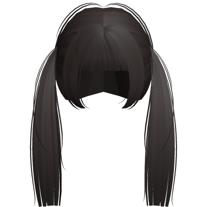 . ‿ ♡ anime cutecore dolly brown hair Roblox item