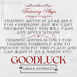 Training Abyss | Urban Eternity