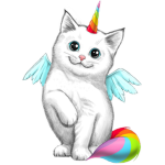 ||. +Awesome Rainbow Kitty Unicorns+ .||