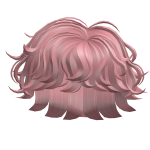 Pink Messy Boy Hair