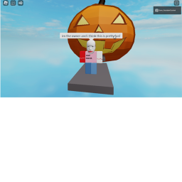 The pumpkin obby!