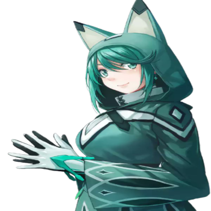 Pneuma in a hoodie (Transparent) Roblox decal