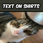 Text on shirts :)