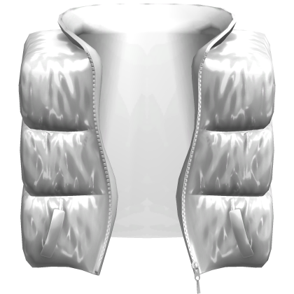 Puffer Vest Jacket Shiny White [1.0]