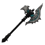 Immortal Cyan Axe of Thousands Dead Souls