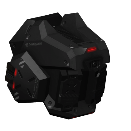[D1-VG-2202] ARES-CORE Shoulder Armor L - Black