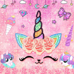 The magic rainbow unicorn!