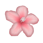 summer hibiscus hair flower
