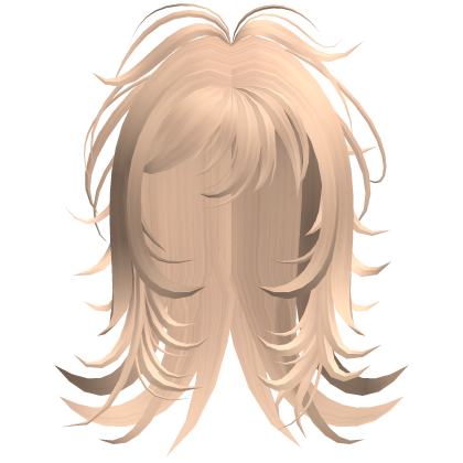 Emo Shaggy Layered Hair (Blonde)