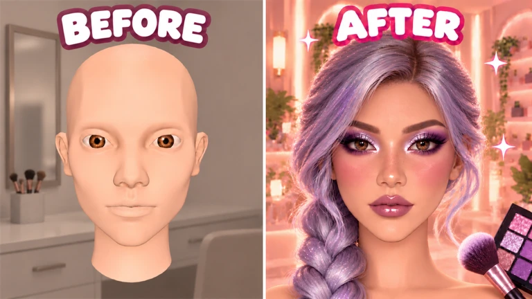 Makeup Salon on Roblox, screenshot 4