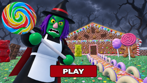 ESCAPE CANDY WITCH! (SCARY OBBY)