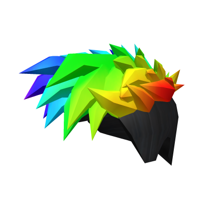 Messy Rainbow Undercut
