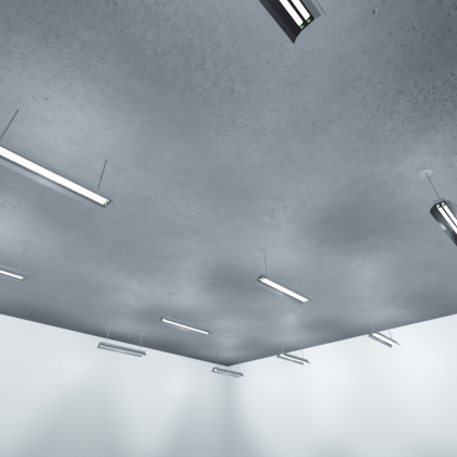 LLCT Fluorescent Shop Lights