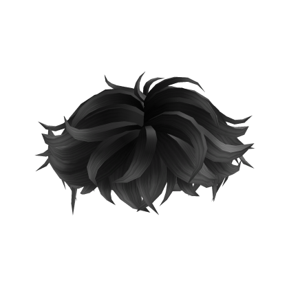 Black & White Fluffy Anime Hair! thumbnail