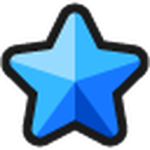 Blue Shiny Star