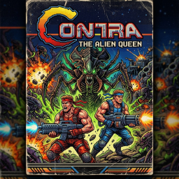 contra the alien queen icon