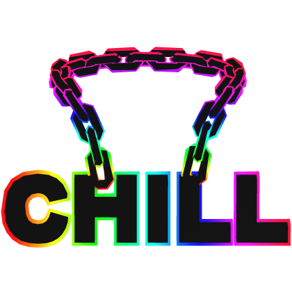 Chill Guy Cartoony Rainbow Chain Roblox item
