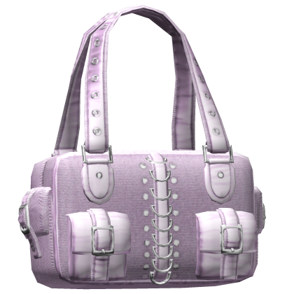 Purple Gothic Buckle Shoulder Bag 3.0