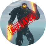 Defeat Obsidian Fury Roblox badge thumbnail