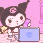 Kuromi Is Here To Admire Your Efforts!