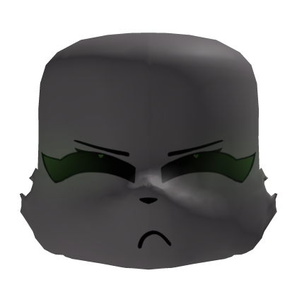 Cute Grey Furry Girl Face Roblox item