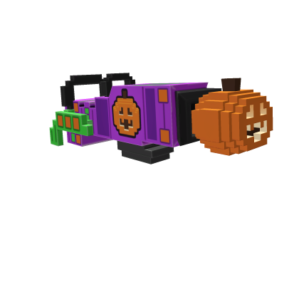 8-Bit Pumpkin Launcher