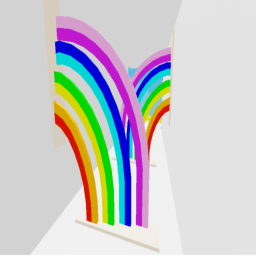 Rainbow Parkour!