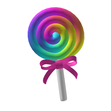 tweencore kidcore rainbow lollipop cute hair clip