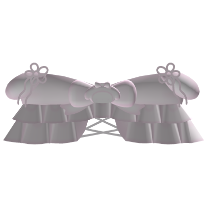 ‿ ♡ ۫ cute swim bunny ruffle top 2 , pink Roblox item