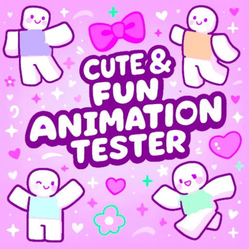 Cute & Fun Animation Tester {Emotes} official Roblox game thumbnail