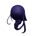 Purple Braid Hair