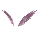 Pink Wings of the Kittens Meow