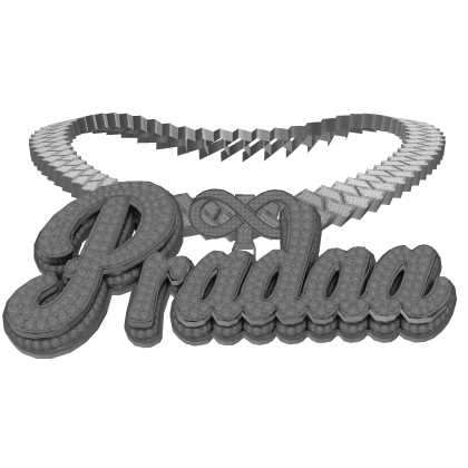 "Pradaa" Custom 1of1 Iced Out Chain Roblox item