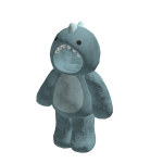 🍀Cute Dino Plushie Onesie (Mint)