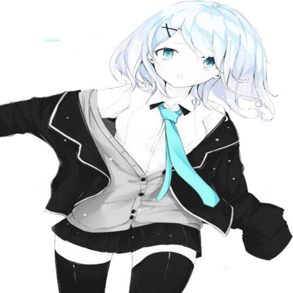 Anime girl Roblox decal