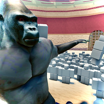 100 Players Vs 1 Gorilla